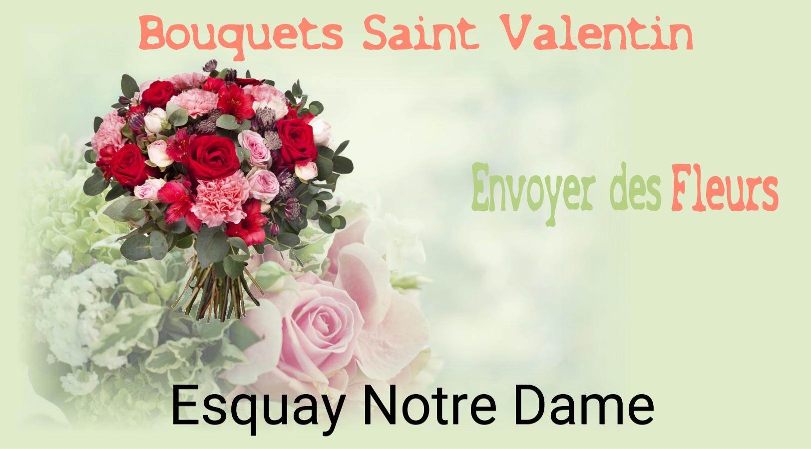 Roses de Saint-Valentin livrées à Esquay-Notre-Dame